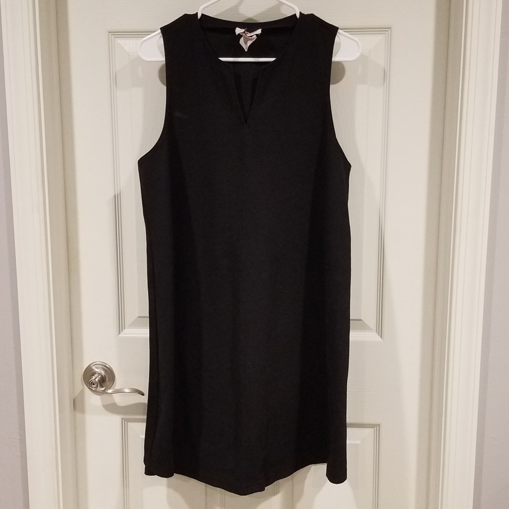 Ribbed knit jumper dress, maternity small